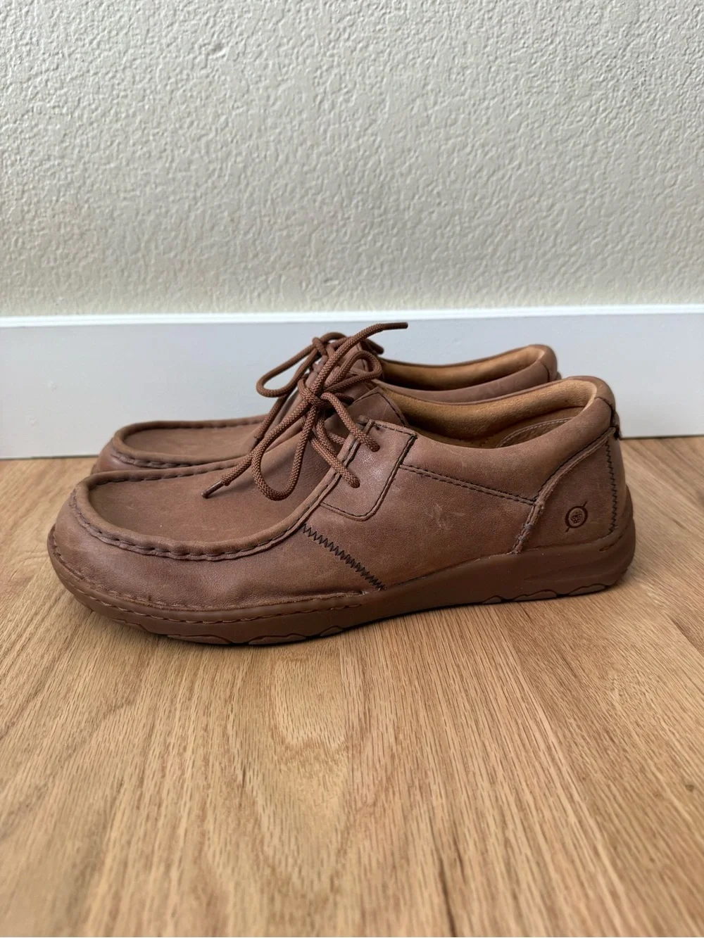 Born Samson Leather Brown Tan Oxford Men’s 11.5